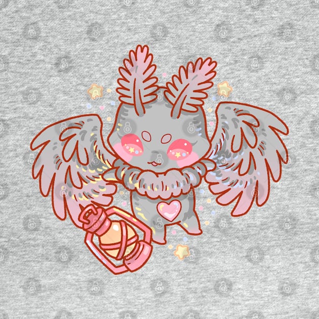 Kawaii Baby Mothman by Jennwhale